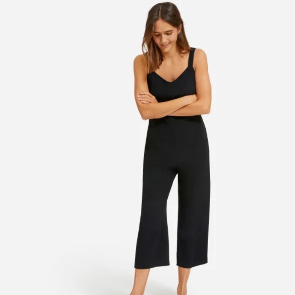 Everlane Japanese GoWeave Slip Jumpsuit